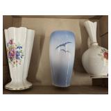 LENOX AND COPENHAGEN VASES