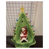 CERAMIC TABLE TOP CHRISTMAS TREE IN BOX