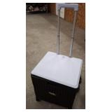 3 WHEEL ROLLING TOTE