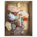 Polished and Raw Gemstone Lot