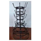Metal Rack with Multiple Hooks
