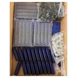 Blue plastic ï¿½Bottles with Accessories