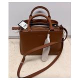 DKNY Paige Medium Leather Satchel
