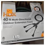 2 boxes of HDX 40 ft Multi-Directional Extension C