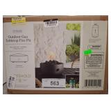 Outdoor Gas Tabletop Fire Pit, 10" Round