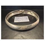 Stefani Argento 925 Italian Bangle Bracelet