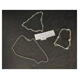 Sterling Silver Chains and anklets