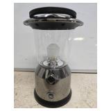 GE Chrome looking Lantern with Handle