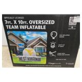 West Virginia Team Inflatable, 7 ft. x 10 ft.