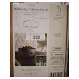 Threshold Outdoor Gas Tabletop Fire Pit