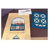 Jamestown 400 Stamp Set With Envelope and Sheet
