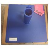 Blue Plastic Umbrella Base