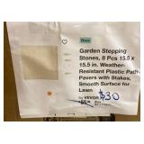 Garden Stepping Stones, 8 Pcs by VEVOR