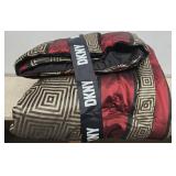 DKNY Comforter with Geometric Pattern