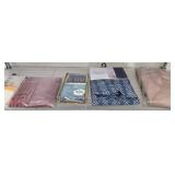 Window Curtains and Valance Lot