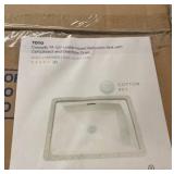 TOTO Undermount Bathroom Sink, Model LT191G#01