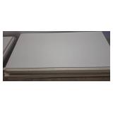 Wooden Display Shelves, White Finish