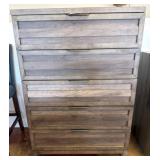 Liberty Furniture 5-Drawer Chest in Gray Finish
