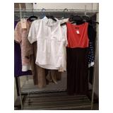 Rack of Womenï¿½s and NFL-Branded Clothing clothes r