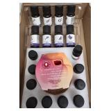 Essential Oils and Glade Candle