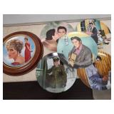 Decorative Collector Plates Featuring Public Figur