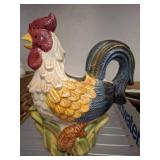 Jay Import Ceramic Rooster-Form Pitcher