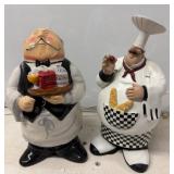 Gerryford Ceramic Chef-Themed Figurines Set