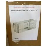 Heavy Duty Large Cage Trap, 28ï¿½ï¿½ x 12ï¿½ï¿½ x 12ï¿½ï¿½