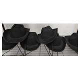 Black Felt Cowboy Hats