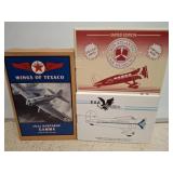3 Model Airplane Collectibles in Boxes