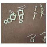 Three Pairs of Dangle Earrings sc3