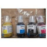 Epson T49M Ink Bottles, Cyan, Magenta, Yellow, Bla