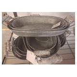 Metal Trays with Handles by LuLu & Co.