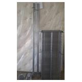 Unassembled 6-Shelf Storage Rack with Casters