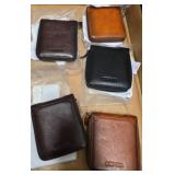 Ciephia Leather Zippered Wallets