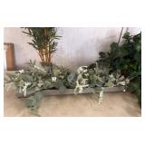 Artificial Plants and Floral Centerpiece Lot