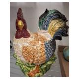 Ceramic Rooster-Shaped Covered Dish by Jay Import