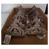 Lulu & Co. Metal Crown Napkin Holders