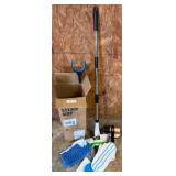 Steam Mop and Electric Cleaning Brush Set