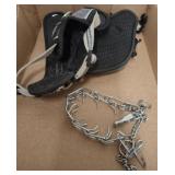 Kong Dog Harness and Sprenger Prong Collar