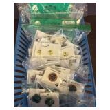 Tray of Assorted Girl Scout Insignias and Pins