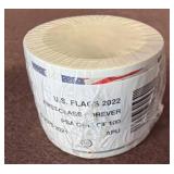 Roll of U.S. Flags 2022 Forever Stamps (100 Ct)