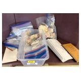 Loose Stamps and Stock Book