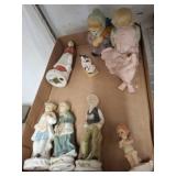 Ceramic Figurines in Various Styles