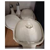 Corning Ware with Floral Patterns