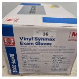 Vinyl Synmax Exam Gloves, Medium
