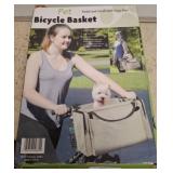 Pet Bicycle Basket With Carrier Bag