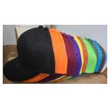 Color Baseball Caps in Bulk Lot