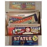 Vintage Produce Crate Labels