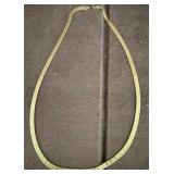 14k Italy Necklace with Box and Clasp Detail